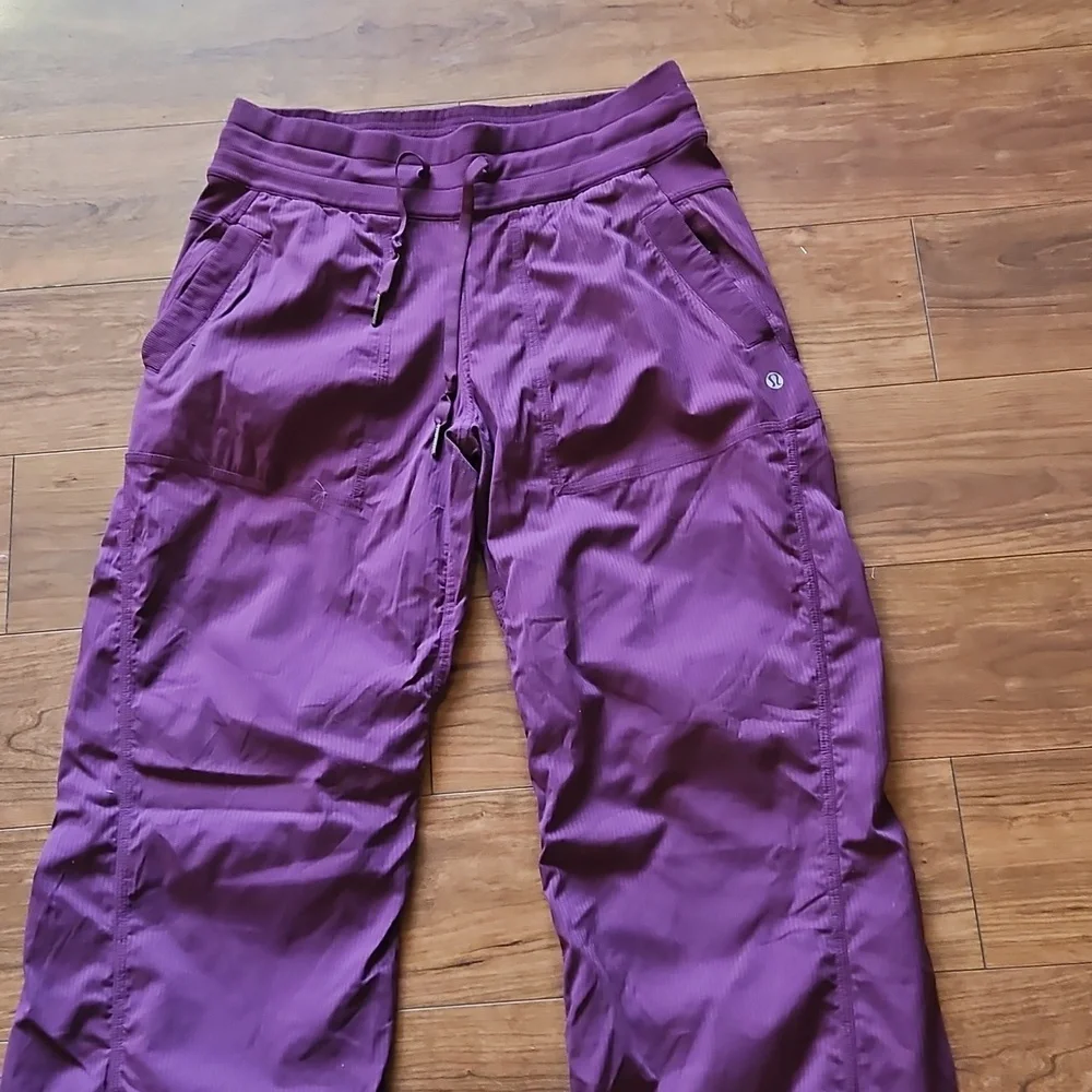 lululemon athletica Deep Plum studio Pants